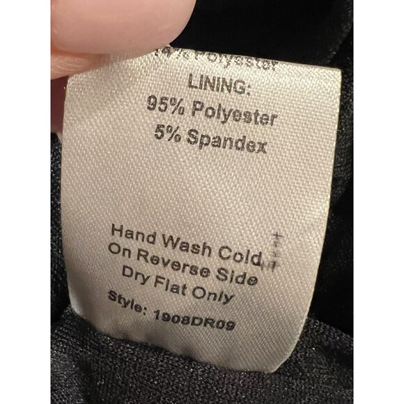 NWT Choosy Blue Shimmer One Sleeve Stretch Ruched Side Mini Bodycon size small - Picture 9 of 9